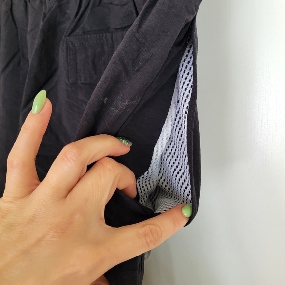 Vintage Speedo Swimming Trunks Black Size Mens Medium Swim Nautical - Picture 6 of 13